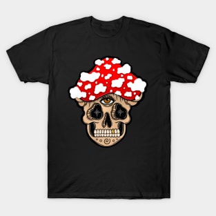 Mushroom skeleton T-Shirt